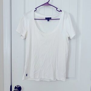 Women’s fitted polo tee